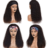 Curly Water Wave Headband Wig