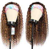 Curly Water Wave Headband Wig