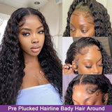 Women Deep Curly Lace Front Hair